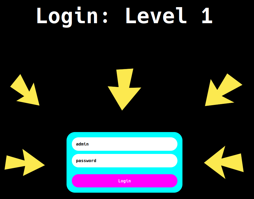 login intro
